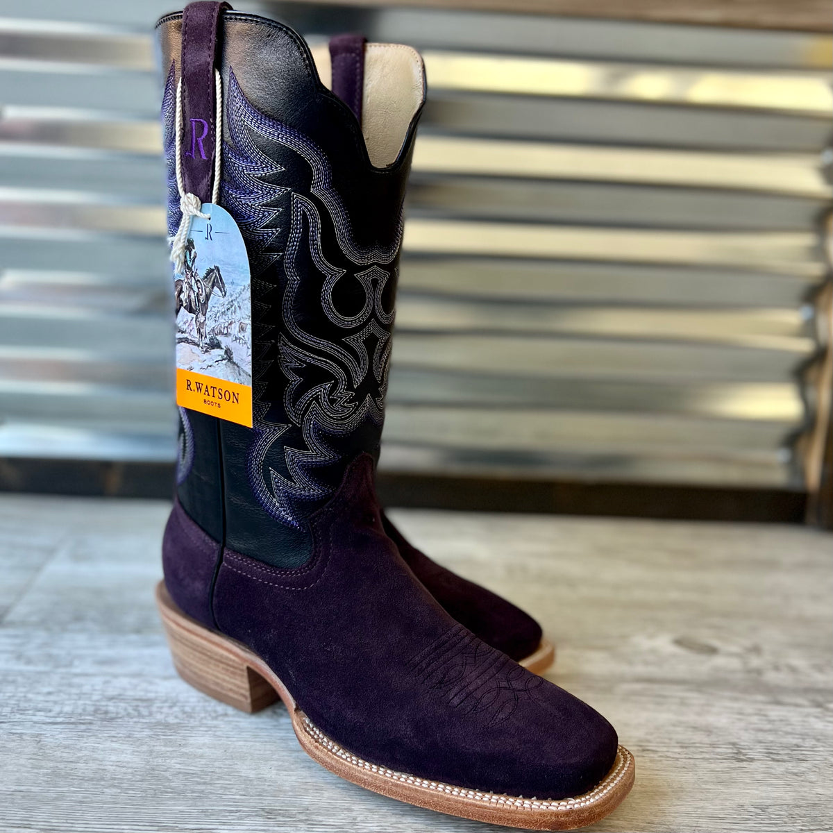 Tony lama rough hot sale out boots