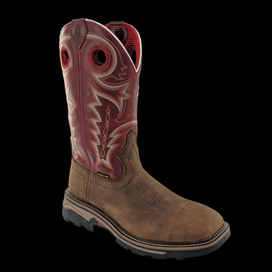 Men's R. Watson Adobe Brown Buffalo Work Boots - Steel Toe