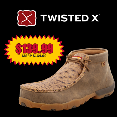 Twisted-X Men’s Nano Safety Toe Driving Moc