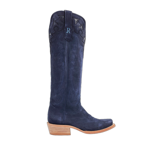 Women's R. Watson Navy Rough Out Boots