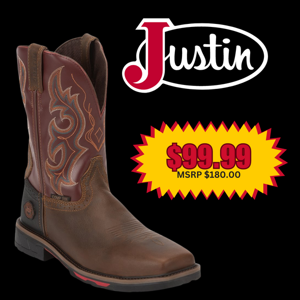 Men's Justin Joist 11" Work Boot