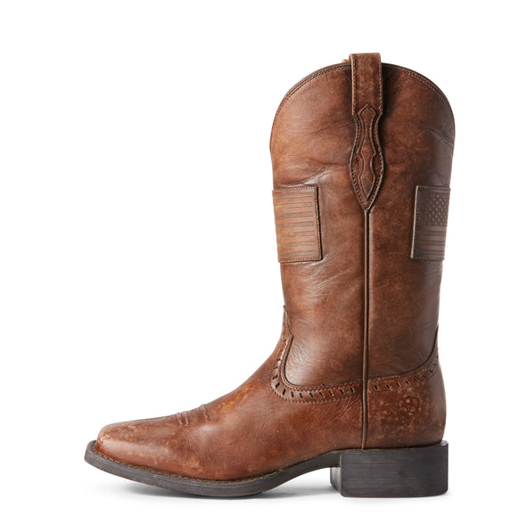 Women's Ariat Round Up Patriot Western Boot