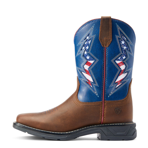 Kids' Ariat WorkHog XT VentTEK Bolt Western Boot