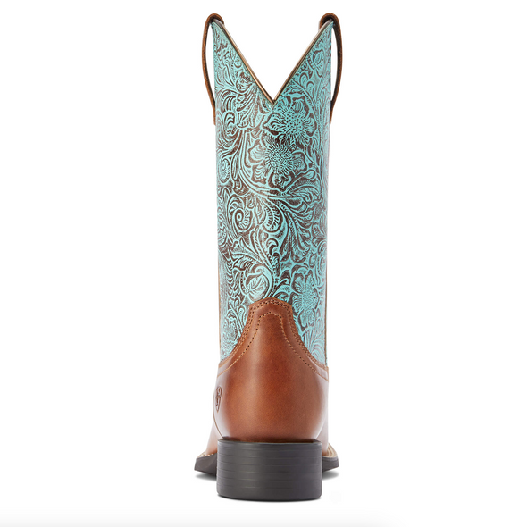 Women's Ariat Round Up Wide square Toe Western Boots