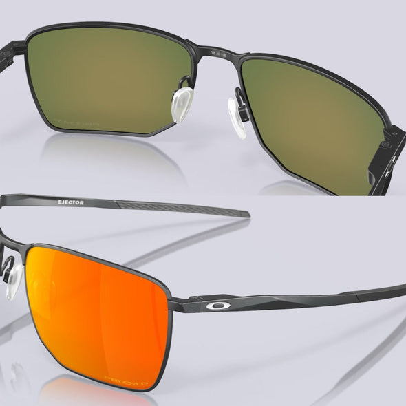 Oakley Polarized Ejector Sunglasses - Light Steel