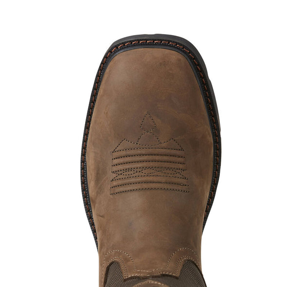 Groundbreaker Wide Square Toe Waterproof Steel Toe Work Boot
