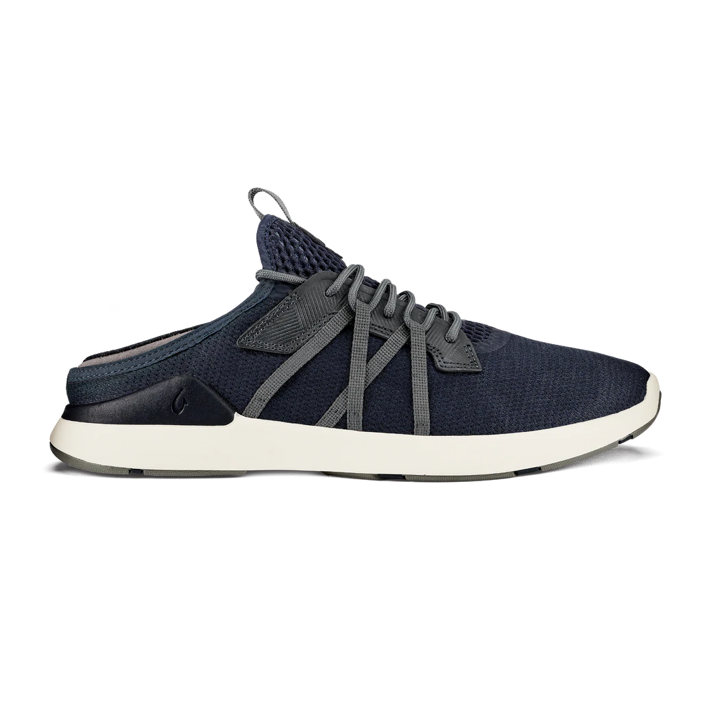 Olukai Men's Athletic Trench Blue/Charcoal Shoes Martin Boot Company