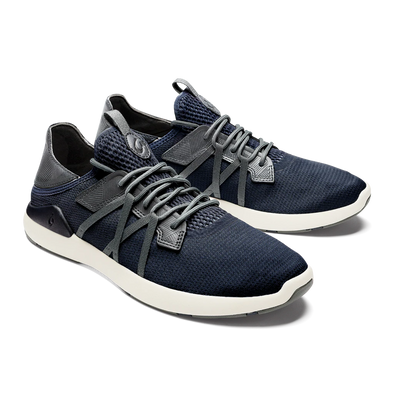 Olukai Men's Athletic Trench Blue/Charcoal Shoes