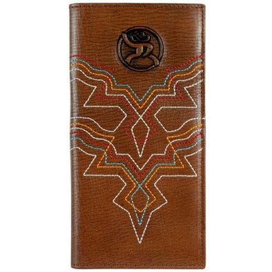 Hooey Roughy Sign Rodeo Multi Colour Dark Tawny Rodeo Wallet - 1831137W4