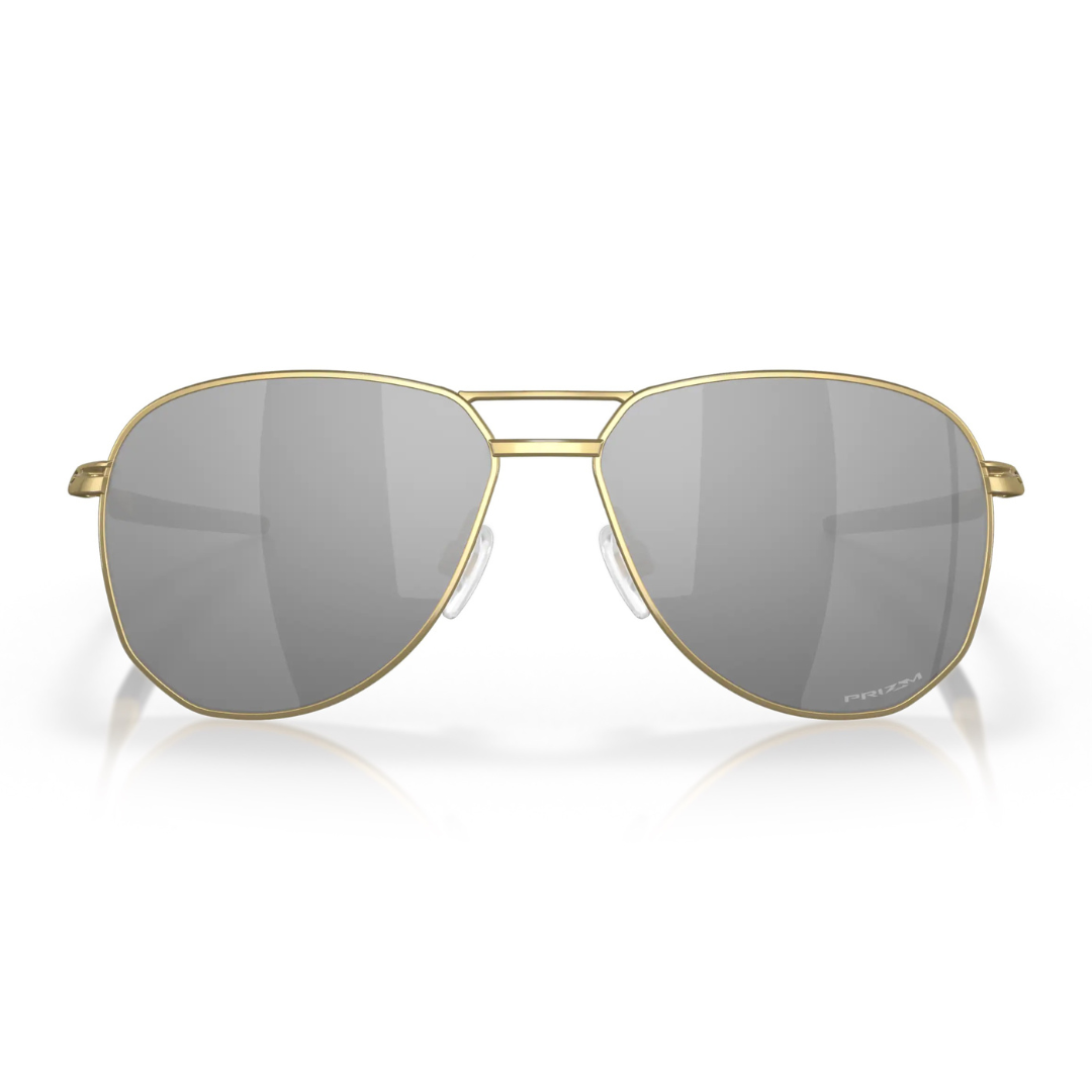 Contrail Prizm Black Lenses, Satin Gold Frame Sunglasses