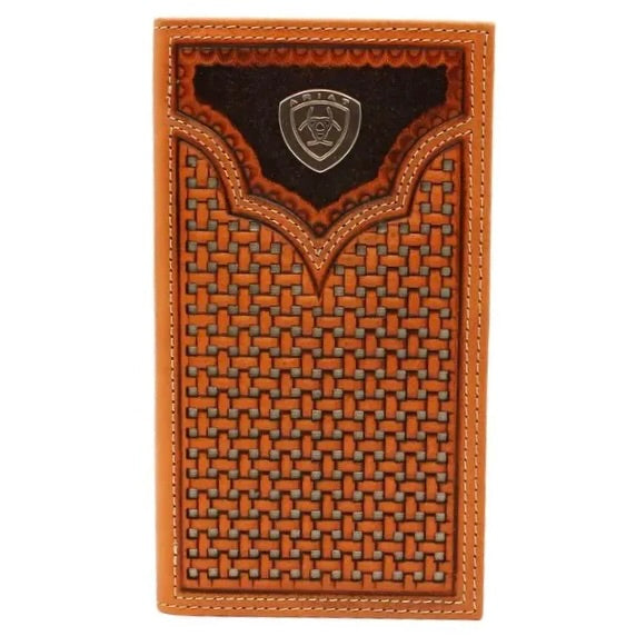 Ariat Basket Weave Rodeo Wallet A3540548