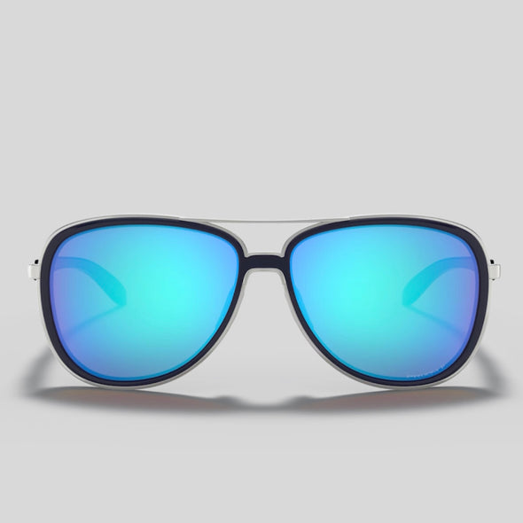 Oakley Polarized Split Time Sunglasses - Navy