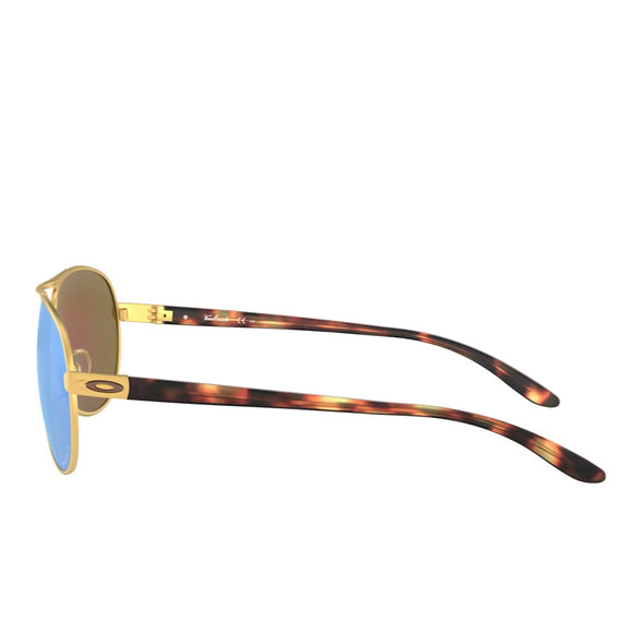 Oakley Polarized Feedback Sunglasses - Satin Gold