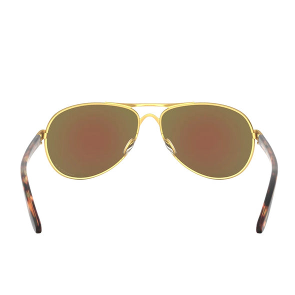 Oakley Polarized Feedback Sunglasses - Satin Gold