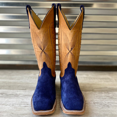 Anderson Bean Royal Blue Wyoming Roughouts