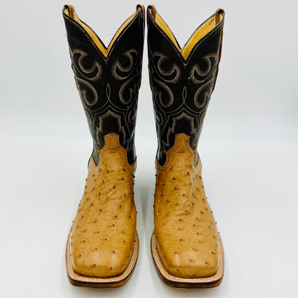 Cowtown Antique Saddle Full Quill Boot