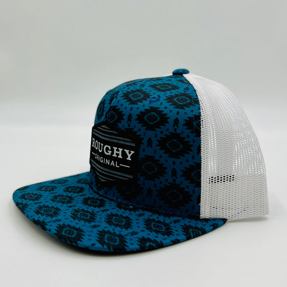 "TRIBE" ROUGHY BLUE/WHITE