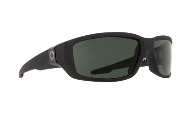 SPY Optic "Dirty Mo" Soft Matte Black with Happy Gray Green Lens