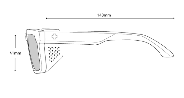 SPY Optic "HELM TECH" Matte White with Happy Boost Bronze Polar Ice Blue Spectra Mirror Lens