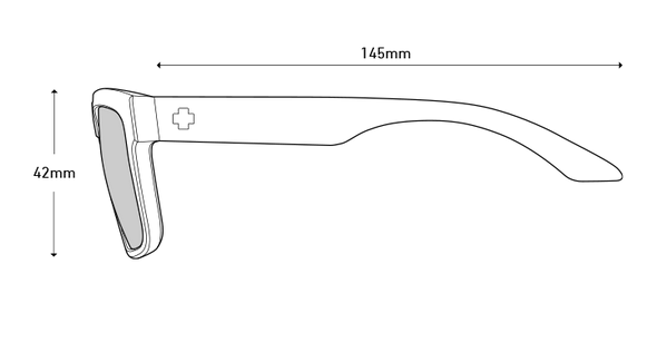 SPY Optic "DISCORD" Slayco Matte Black Viper with Happy Bronze Purple Spectra Mirror
