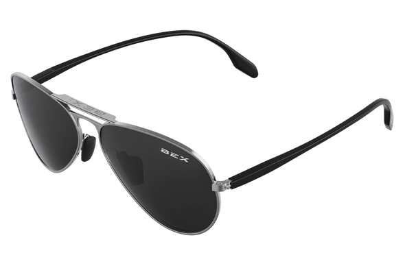 BEX Sunglasses WESLEY X SILVER/GRAY