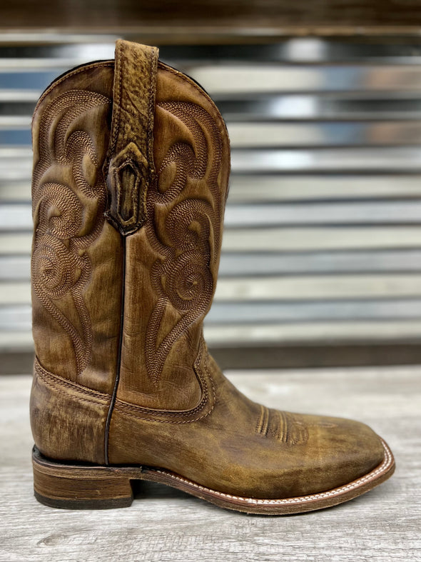 Corral Embroidered Square Toe Western Boots